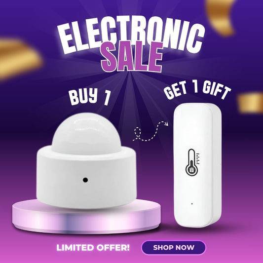 Tuya Zigbee (PIR Motion + Temperature and Humidity) Sensors Bundle