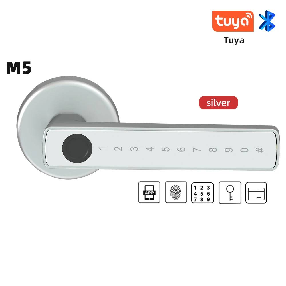 RAYKUBE M5 Tuya BLE Fingerprint Door